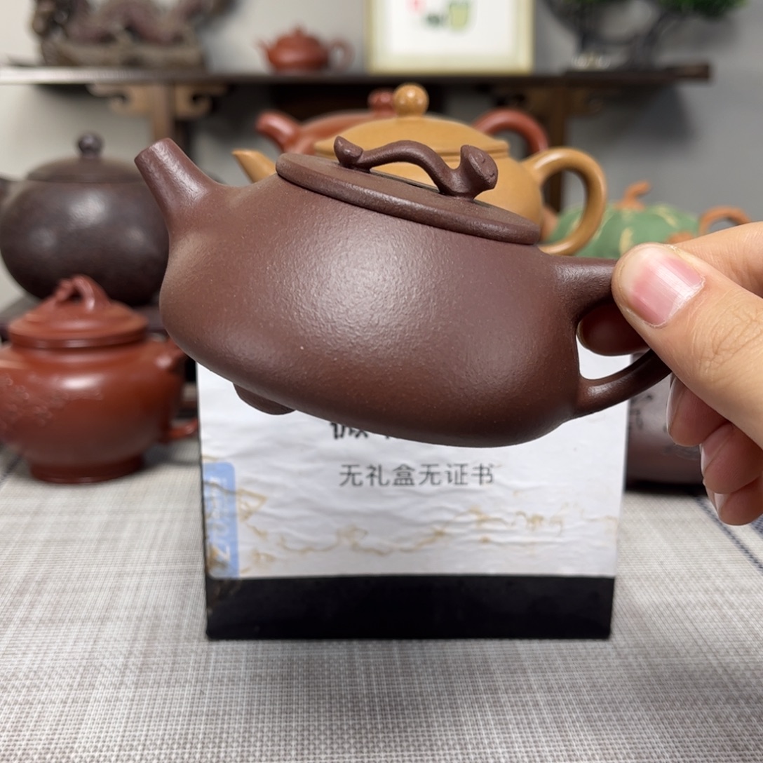 清****茶壶紫砂微瑕处理