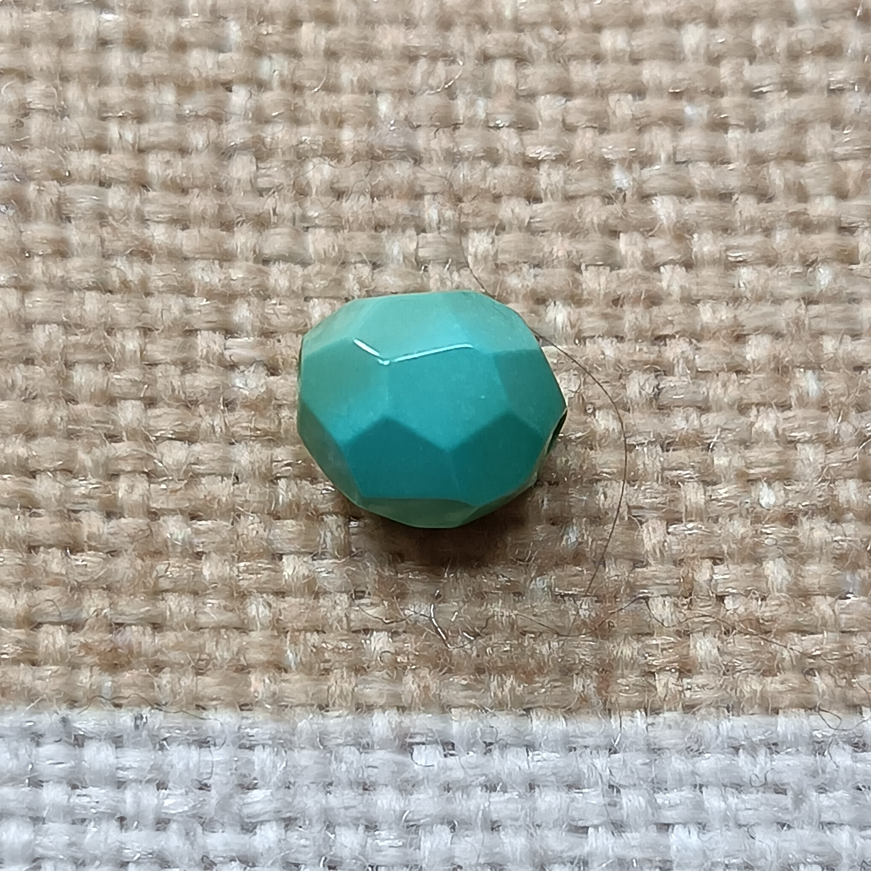 原矿绿松石无相珠