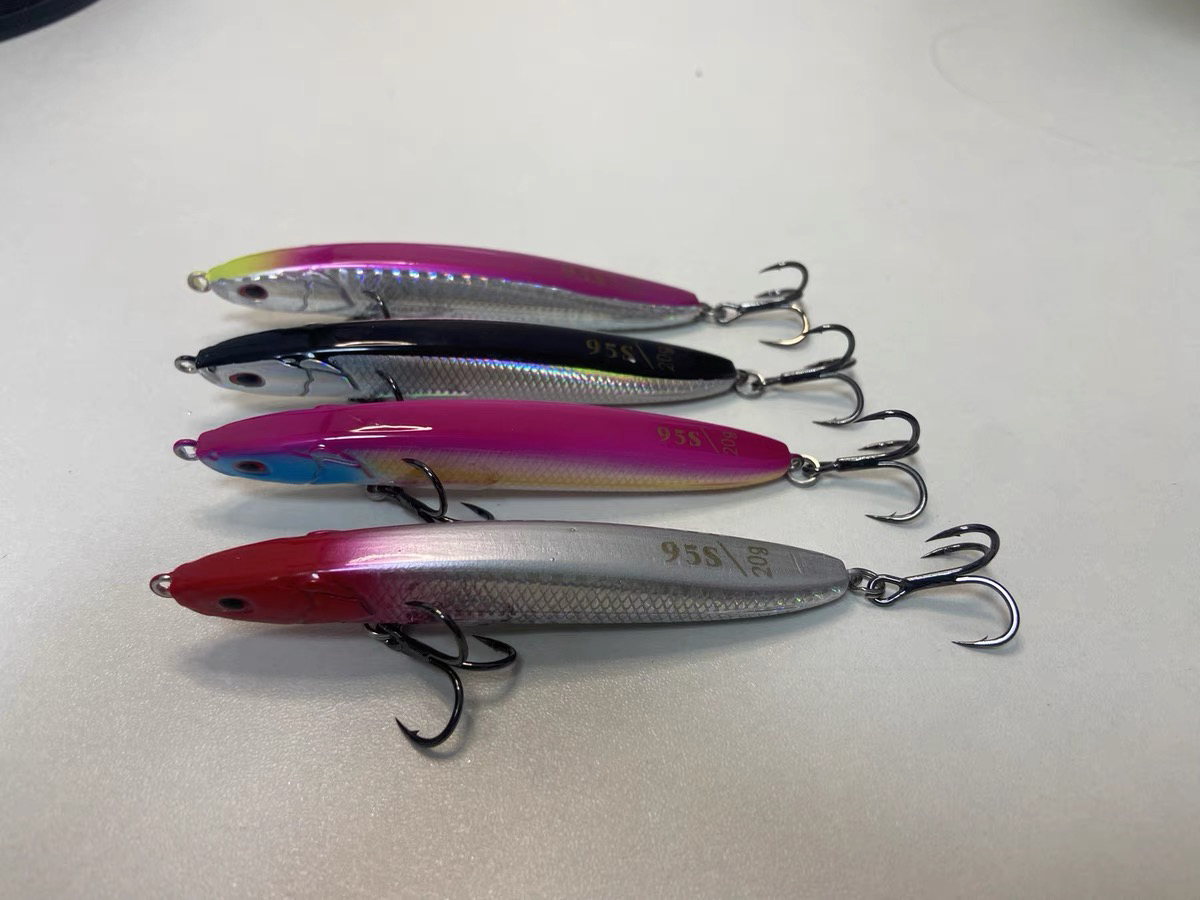 5⃣️路亚米诺 铅笔 铁板 各种路亚饵 实物以直播间展示为准