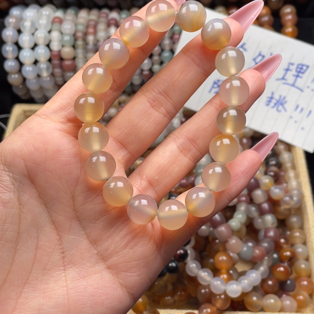 玛瑙/玉髓未镶嵌手链