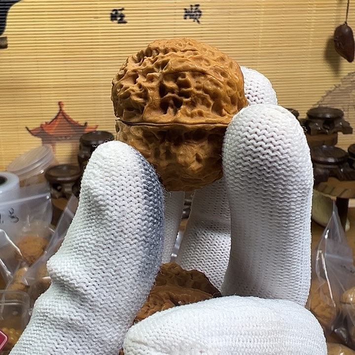 吊坠文玩核桃火麒麟9号