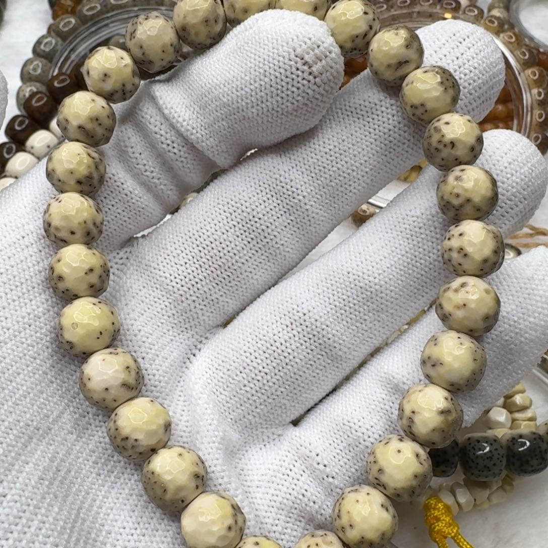 星月菩提吊坠99龙鳞河豚圆