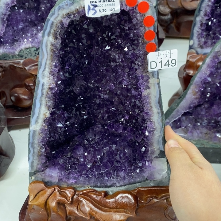 小***w大型摆件（非配饰）紫晶未镶嵌