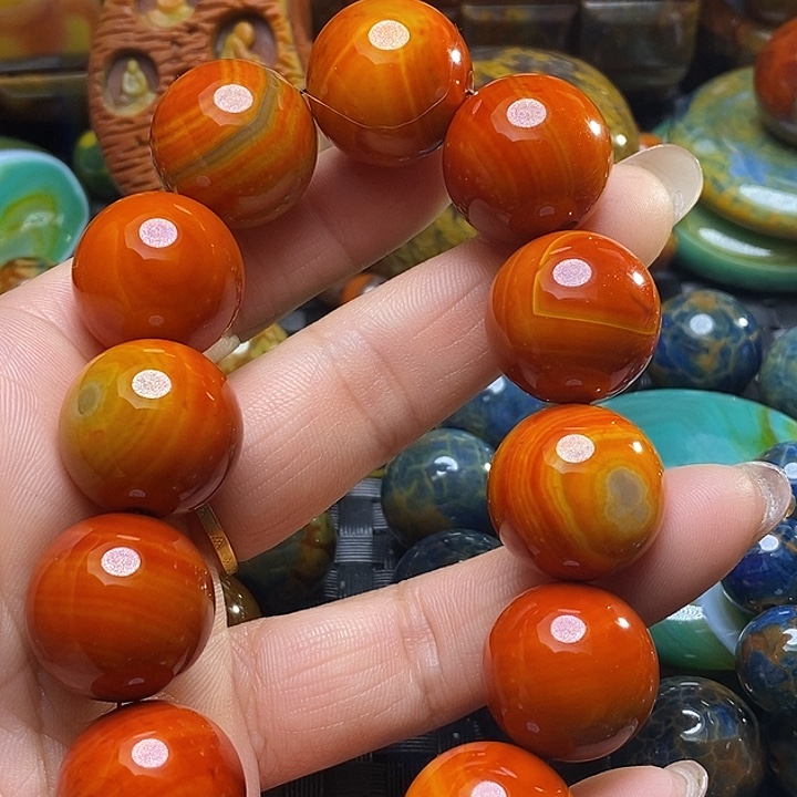 诚***3玛瑙/玉髓未镶嵌颈饰