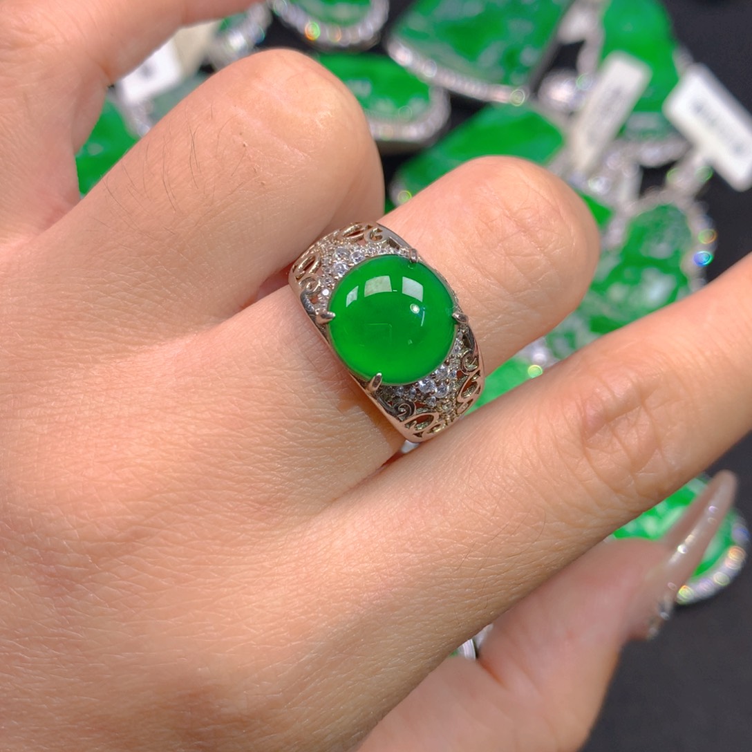 翡翠银S925镶嵌颈饰1111111111