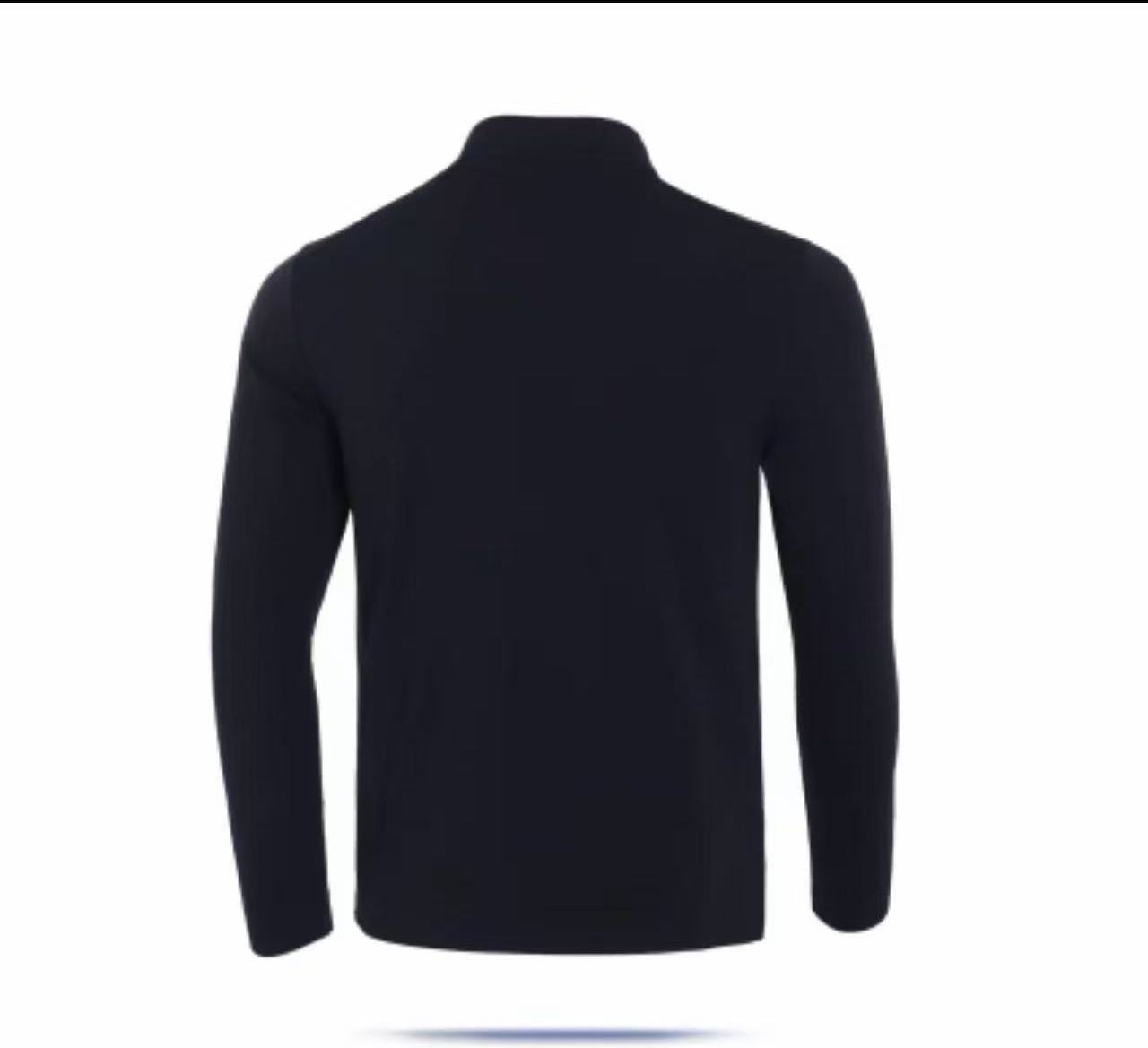 【速干衣加绒款】秋冬新款半拉链户外运动卫衣长袖加绒打底衫速干-