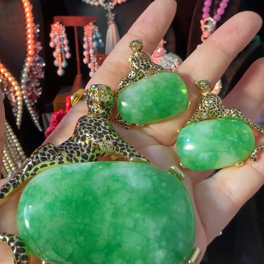 张***儿琉璃纯铜合金全套