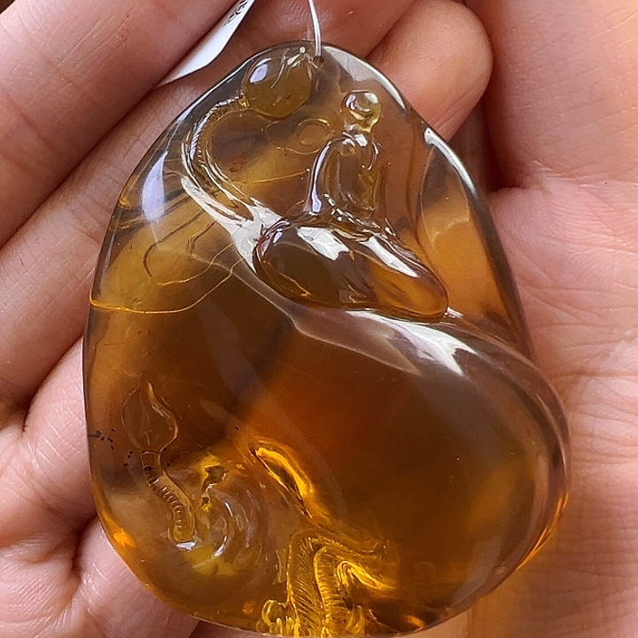 蜜蜡颈饰未镶嵌蜜蜡