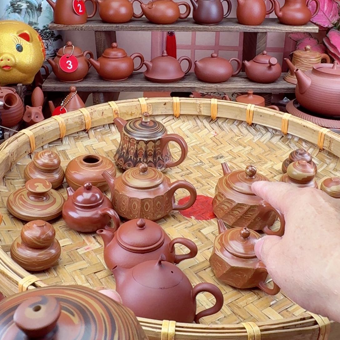 紫砂茶壶@*@八方来财125 cc手拉