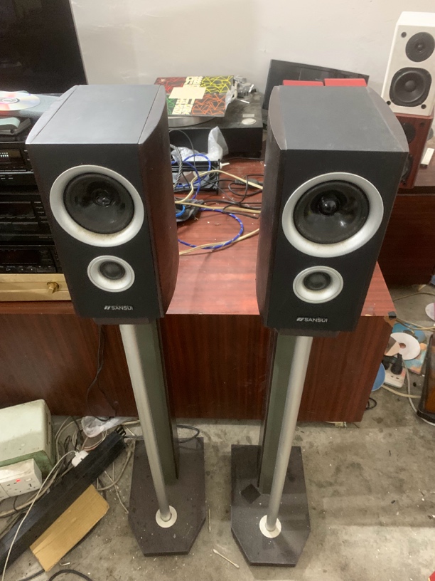 8新 SANSUI/山水 二手山水环绕一对，不包邮