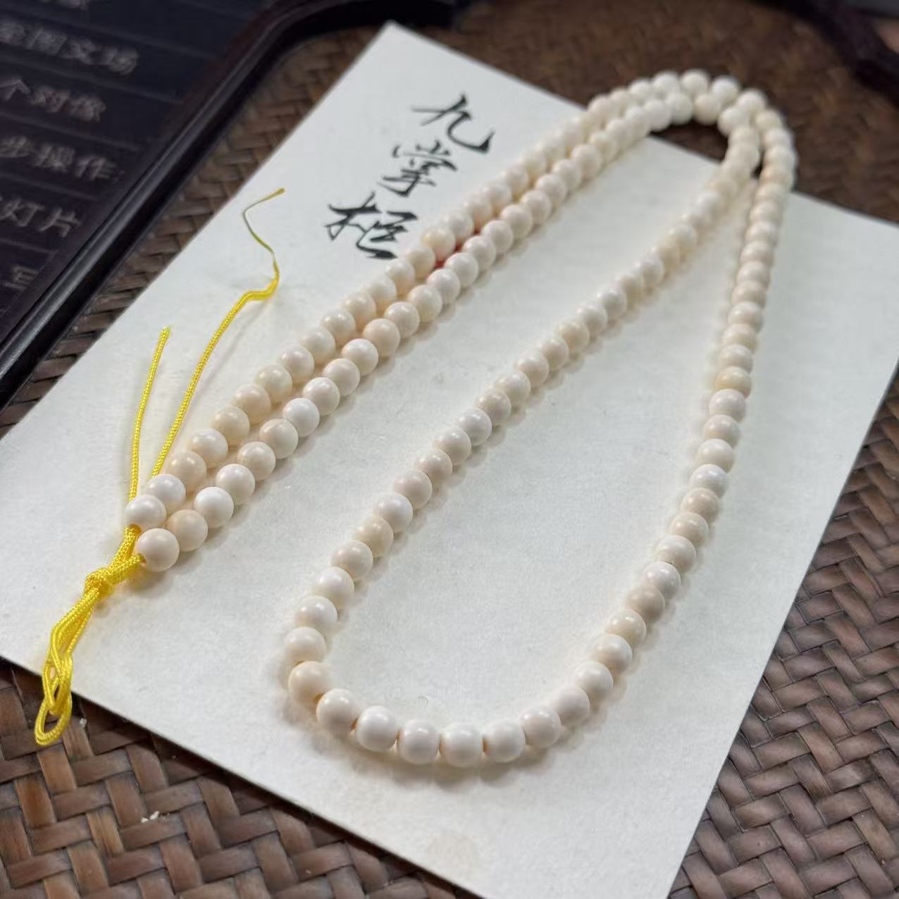 天然猛犸多圈手串约5mm简约百搭