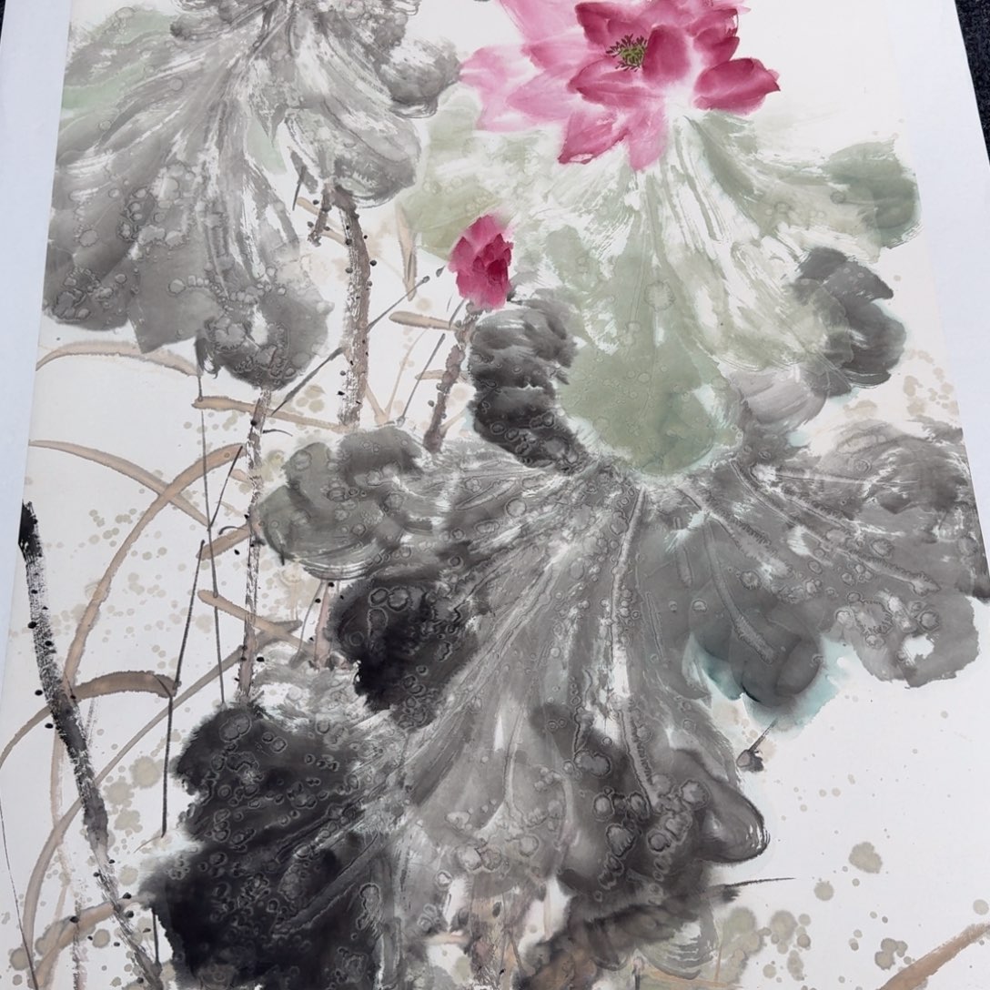 国画国画作品山水花鸟纯手绘