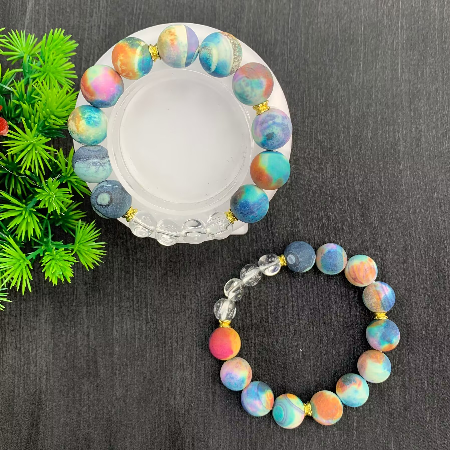 【小天总】TC17024天承妮佳星际蓝药霜手串(多样性发其一）