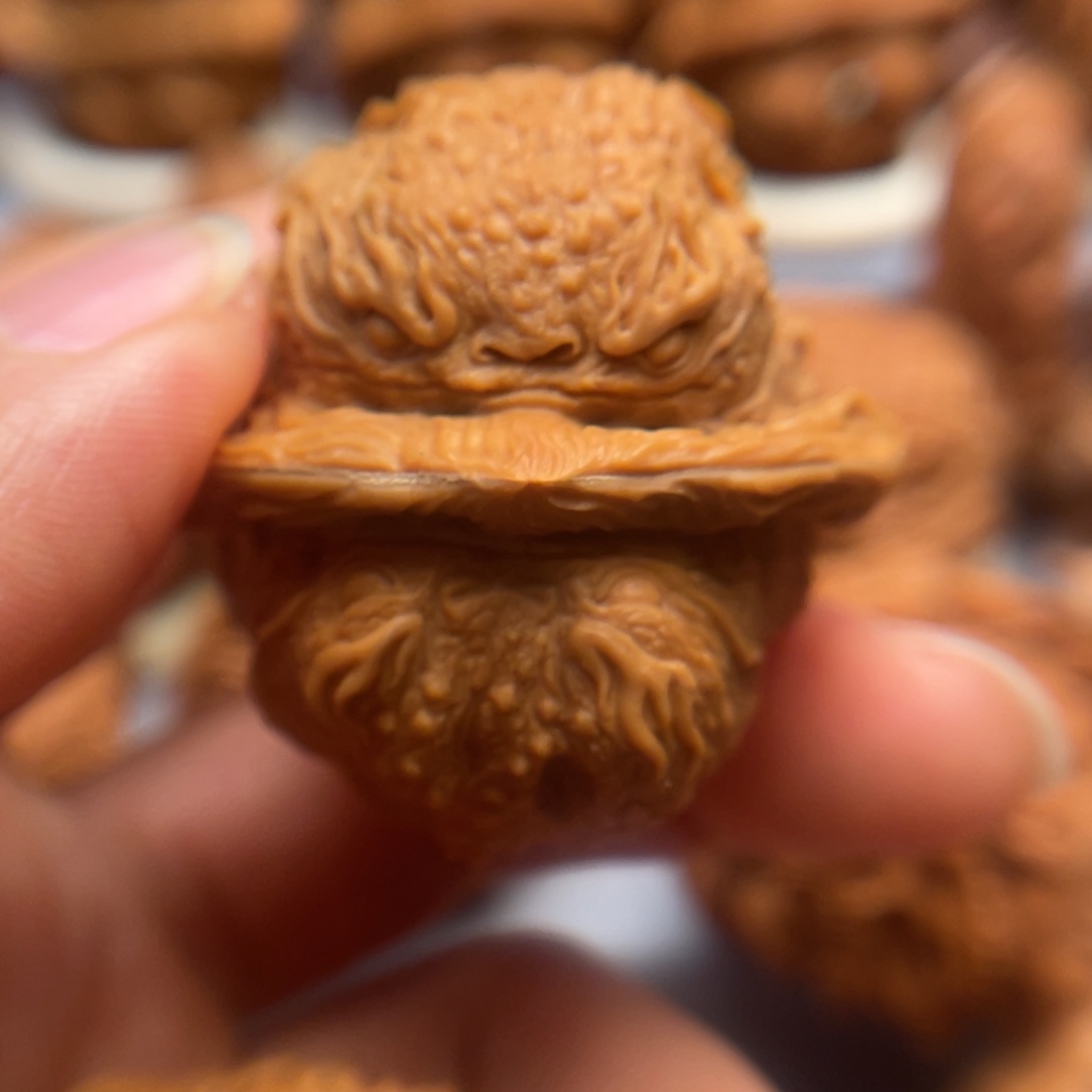 手串/手链核桃满龙蝉蛤蟆头核桃雕刻核桃