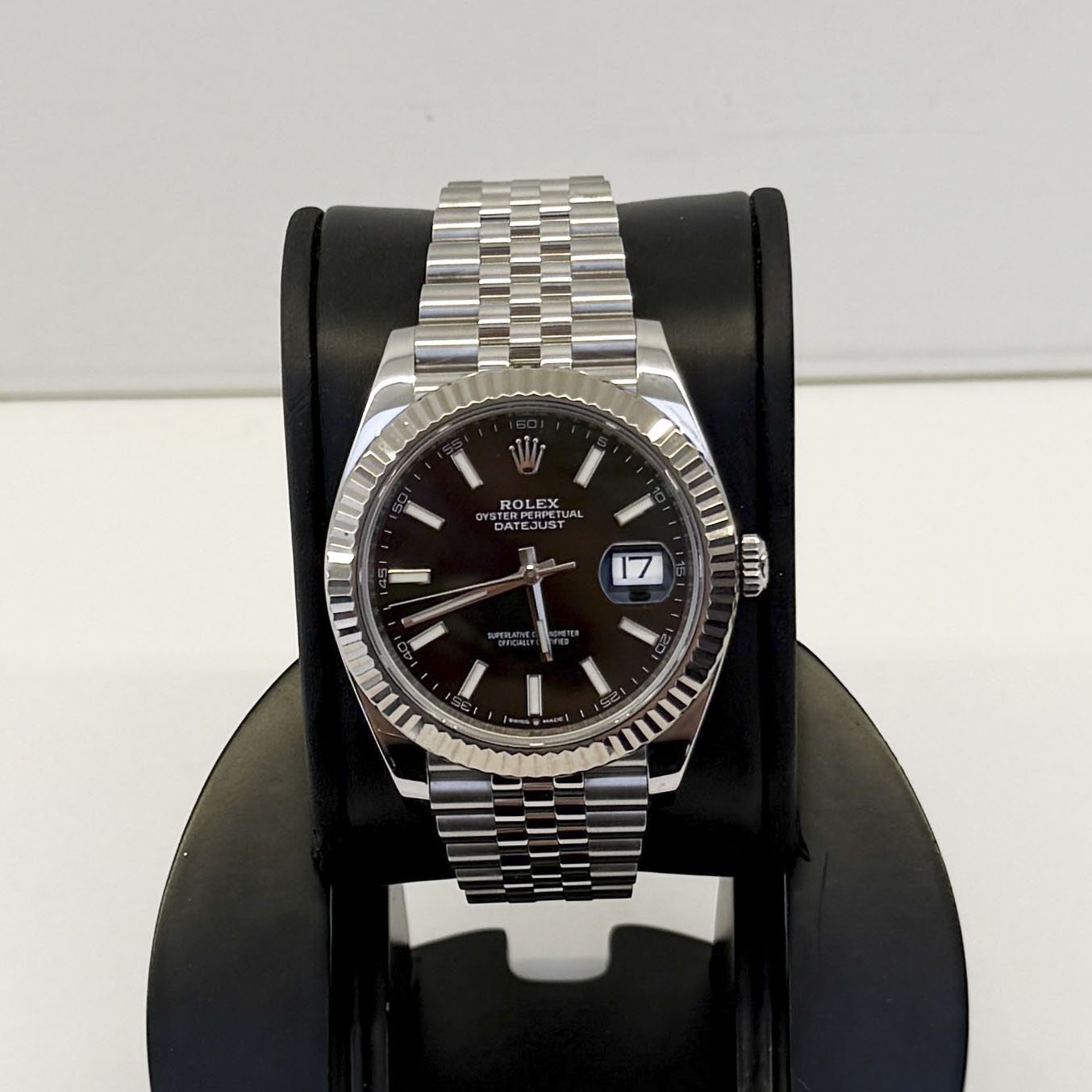 99新 Rolex/劳力士 黑条日志（23年10月全套m126334-0018）