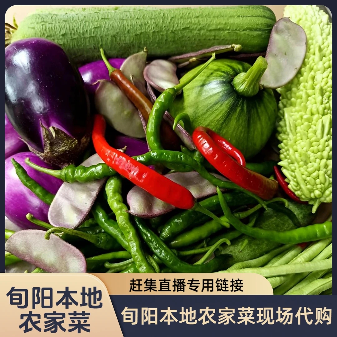 旬阳本地农家菜（现场称重）直播专用链接