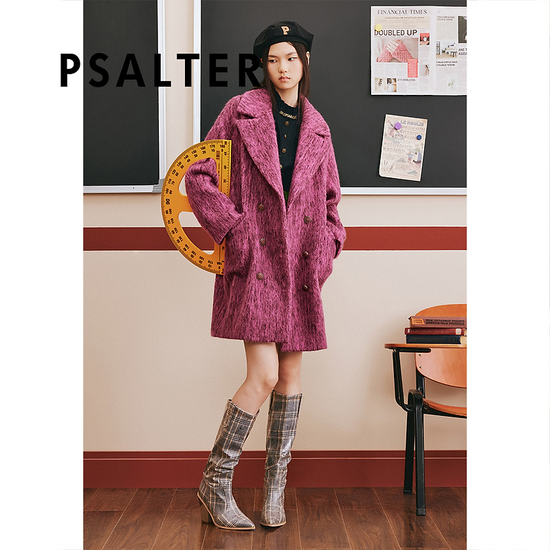 【丽公主】诗篇毛呢外套6C63580213