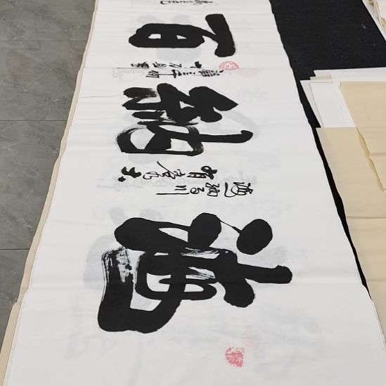 翰墨杜胜轩老师作品一副