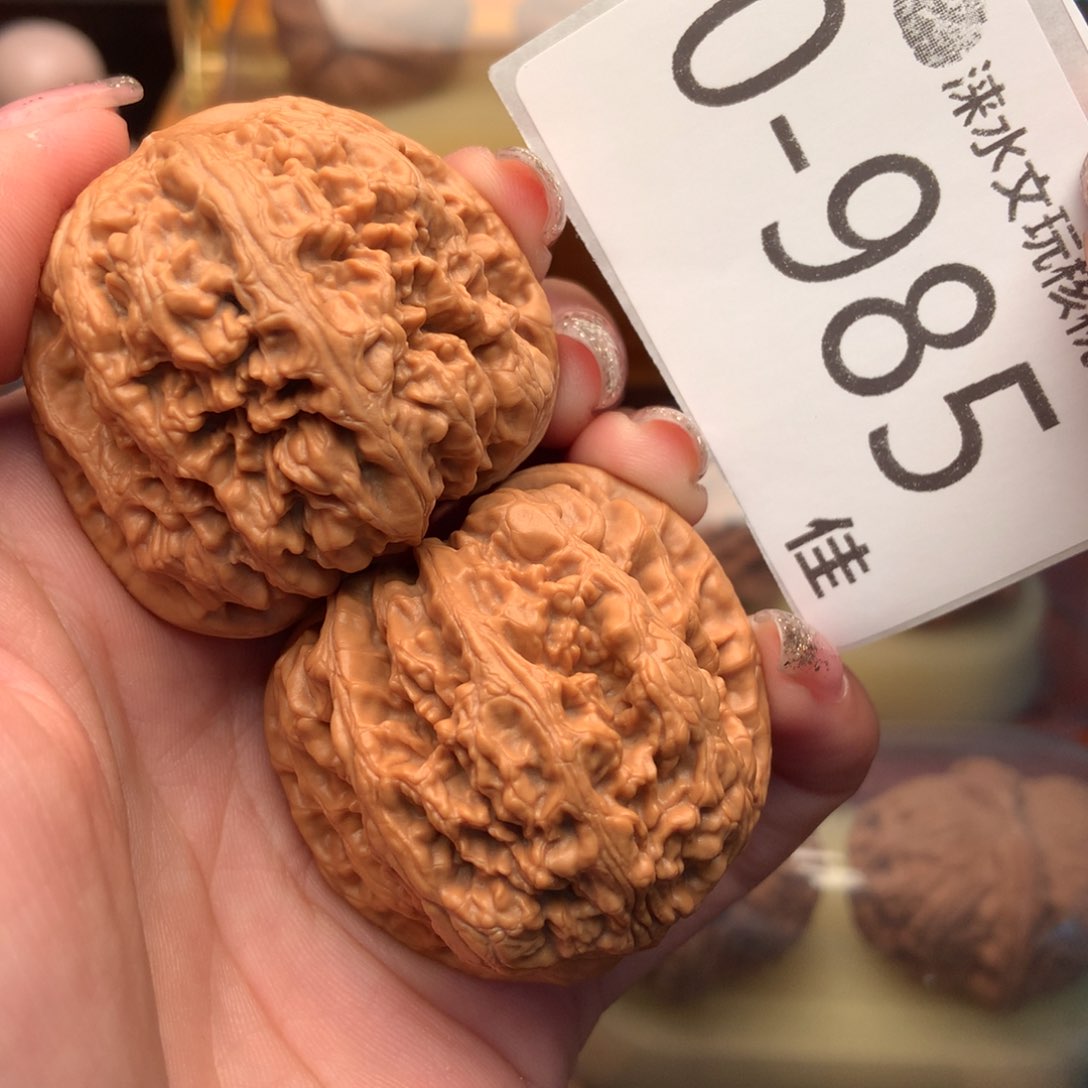 文玩核桃把件43粗筋