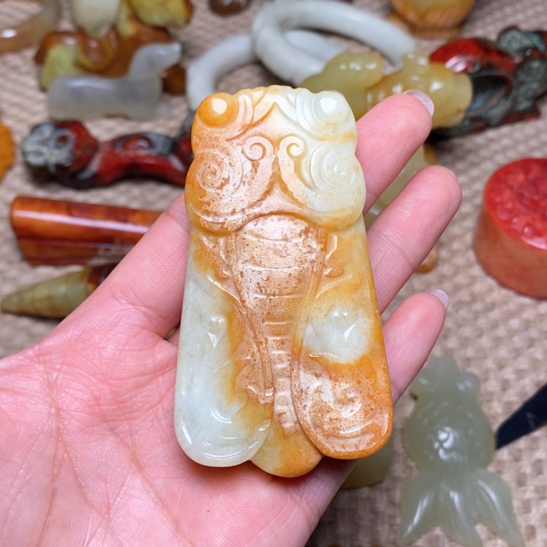 白玉菩提吊坠白玉菩提白玉菩提摆件