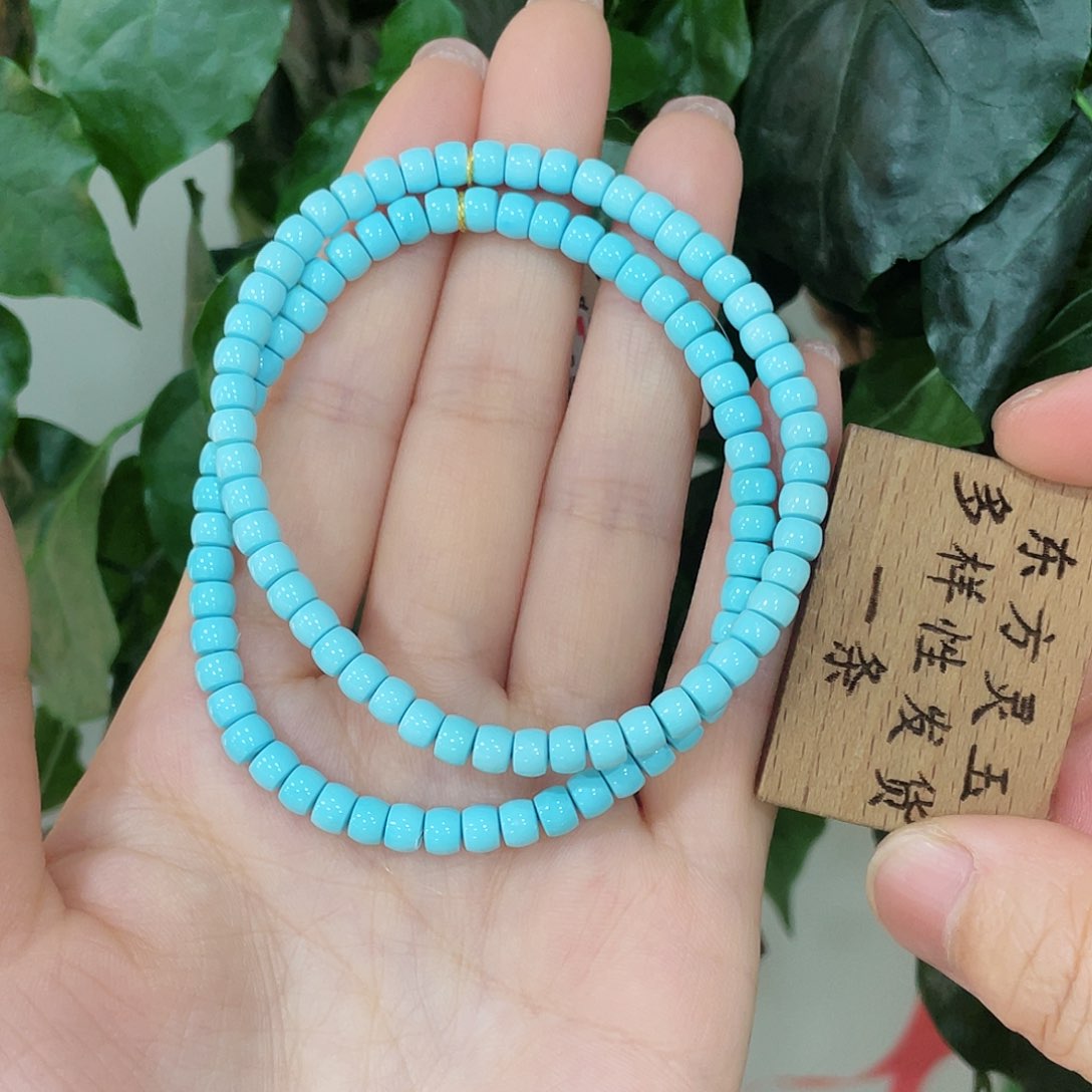 绿松石手串未镶嵌