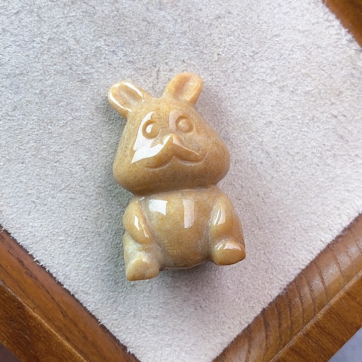 硅化玉颈饰未镶嵌