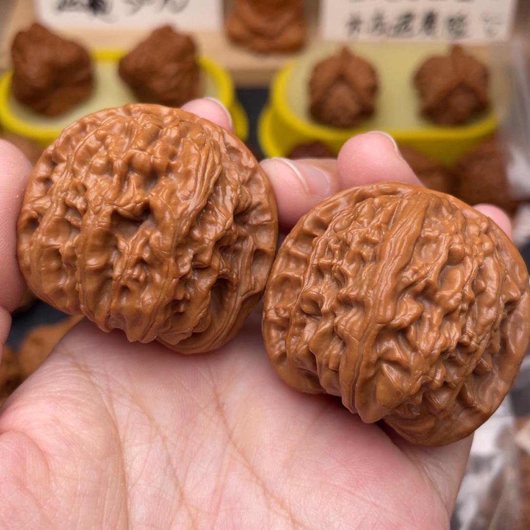 文玩核桃把件狮子41