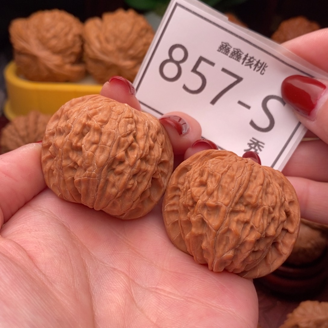 文玩核桃把件正磨40