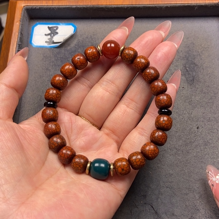 星月菩提吊坠菩提