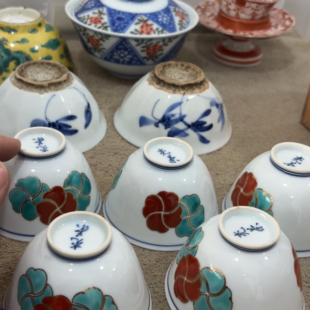 瓷片非常好看漂亮的物品 
