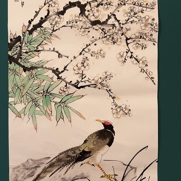 国画云老师画作画作