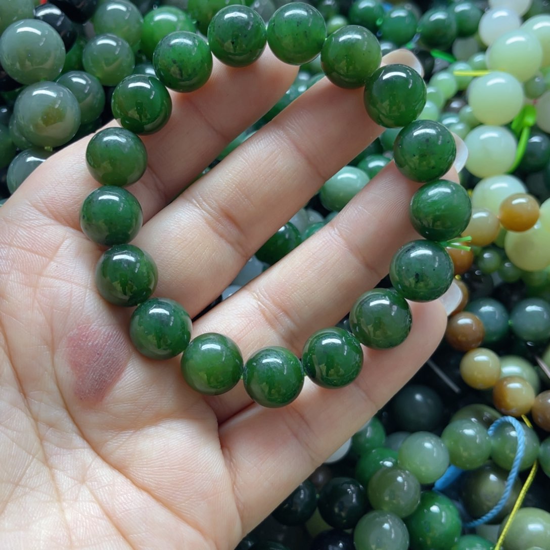 和田玉手链未镶嵌