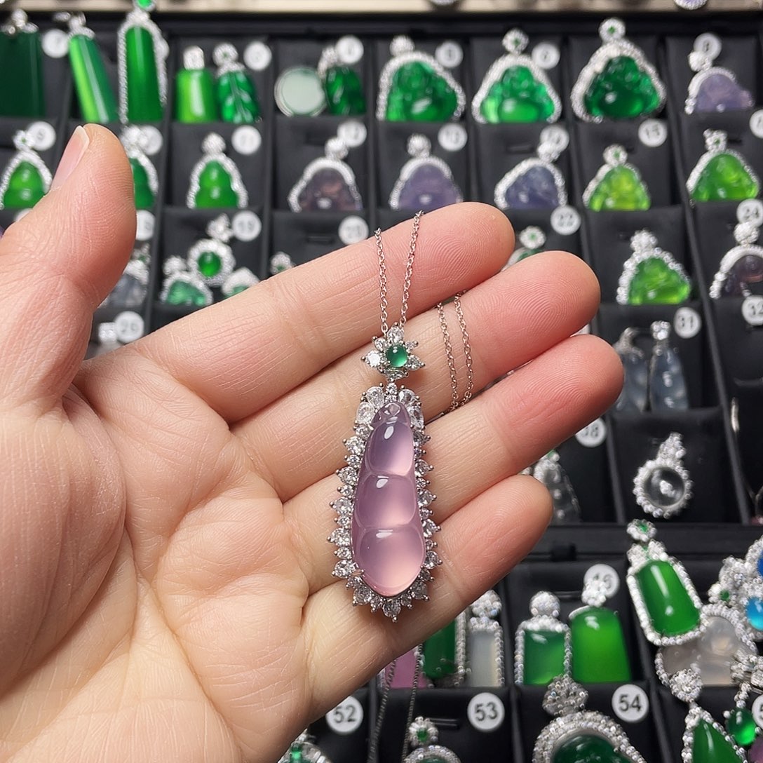 玛瑙/玉髓合金颈饰