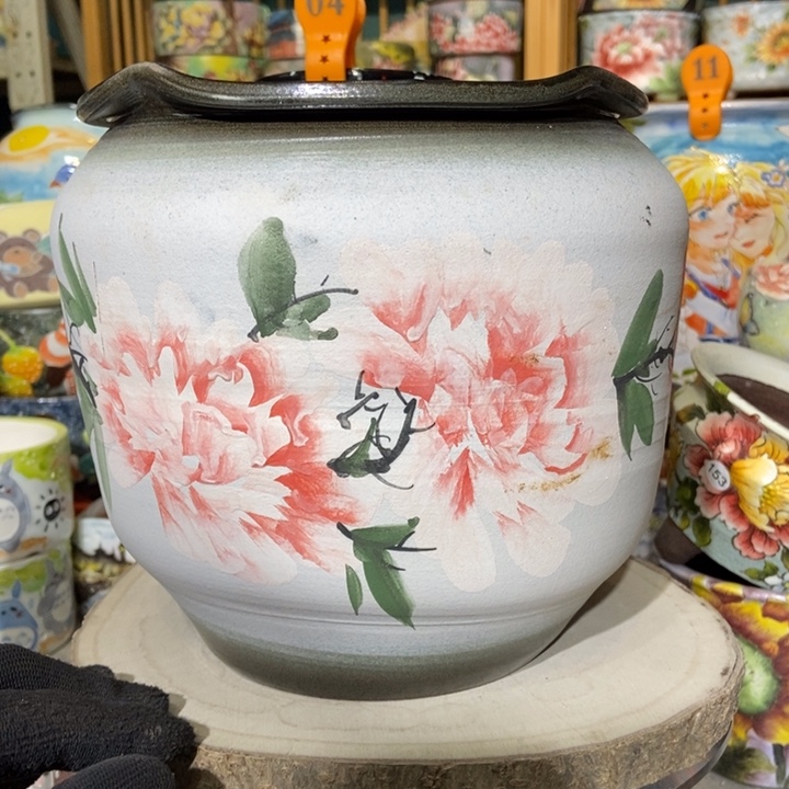 红陶景德镇艺术手绘作品