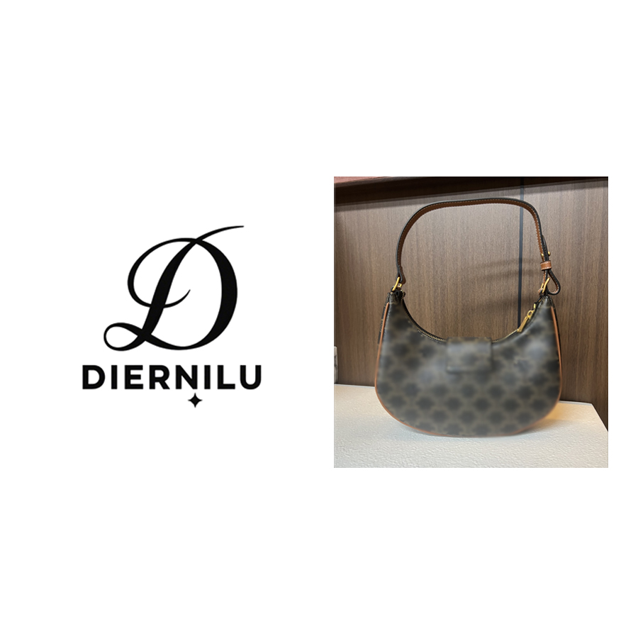 小众复古高级百搭花花单肩斜挎包-8312