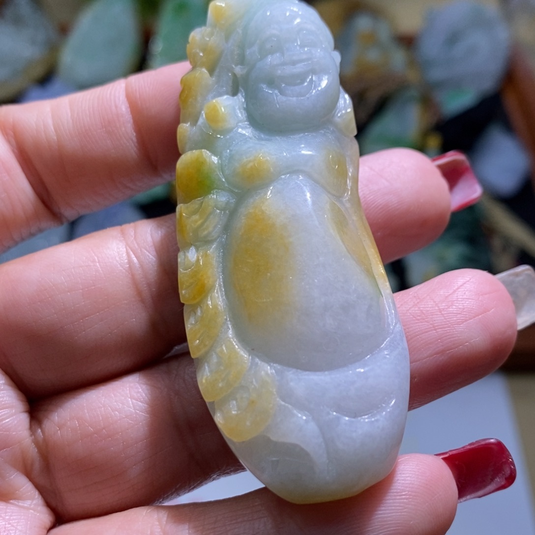 【闪购商品】翡翠颈饰未镶嵌佛