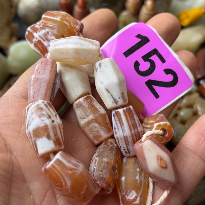 玛瑙/玉髓颈饰合金
