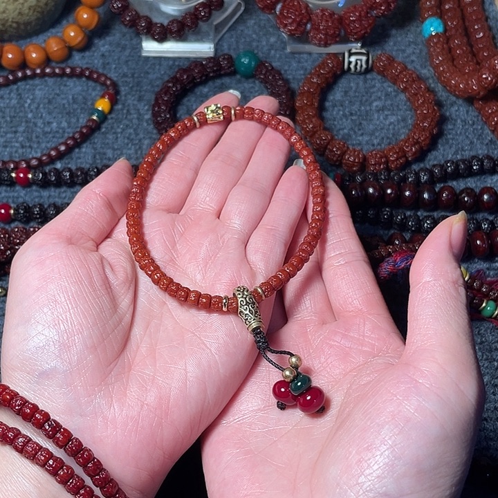 金刚菩提把件@**山手持