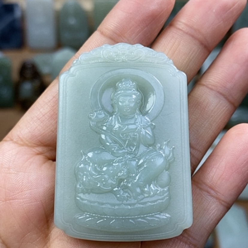 【闪购商品】和田玉挂件未镶嵌相**缘