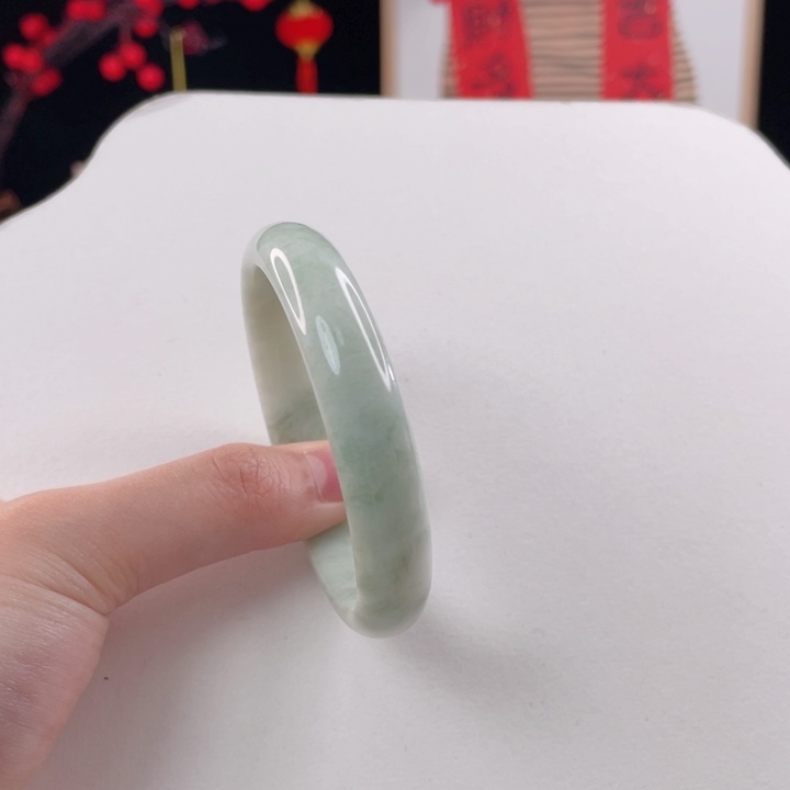 蓝田玉（蛇纹石化大理石玉）手镯未镶嵌@****糖