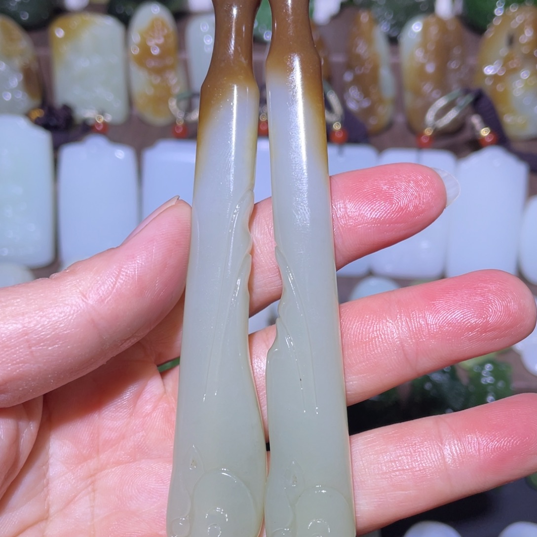 和田玉（糖玉）未镶嵌挂件