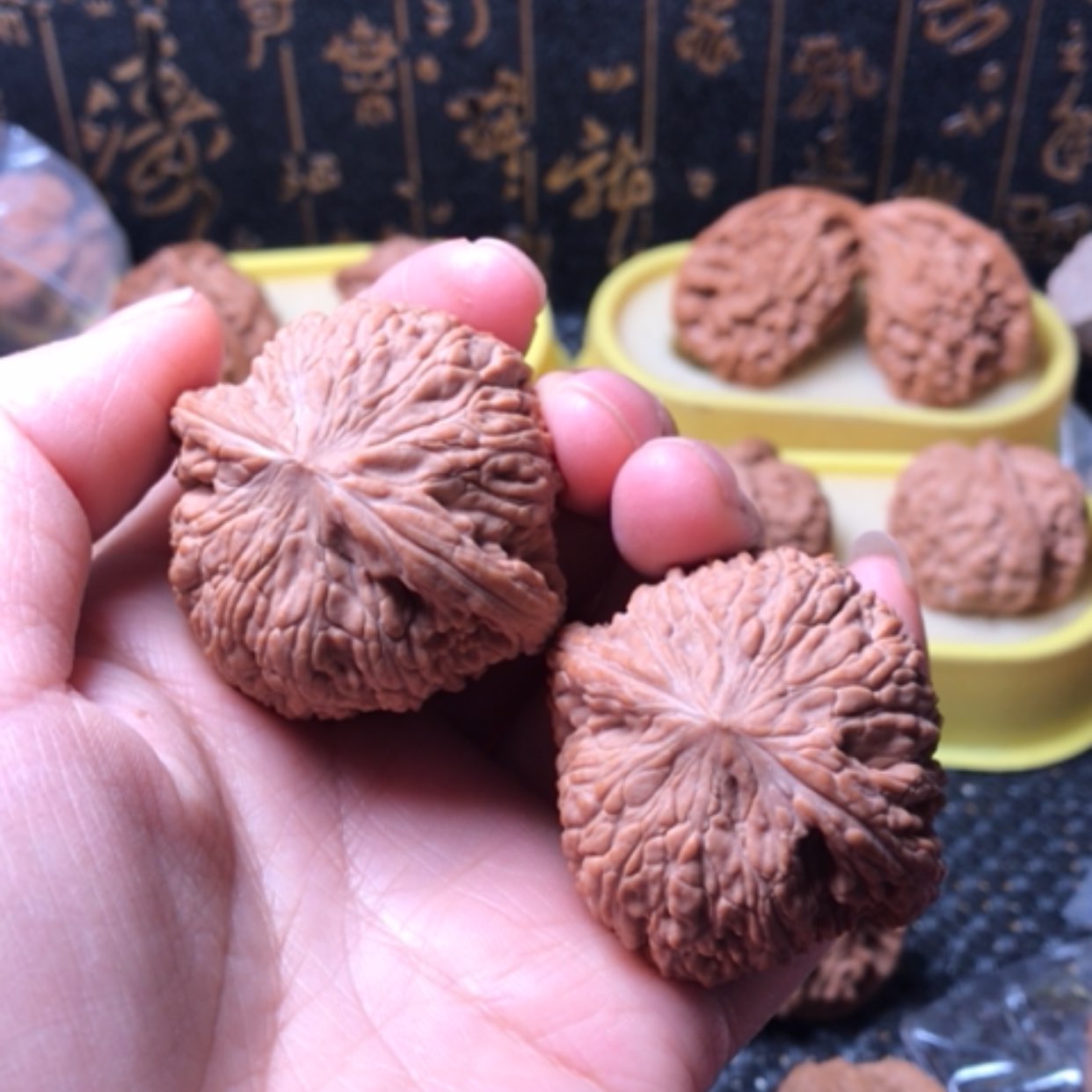【闪购商品】摆件核桃泥鳅背尺寸43