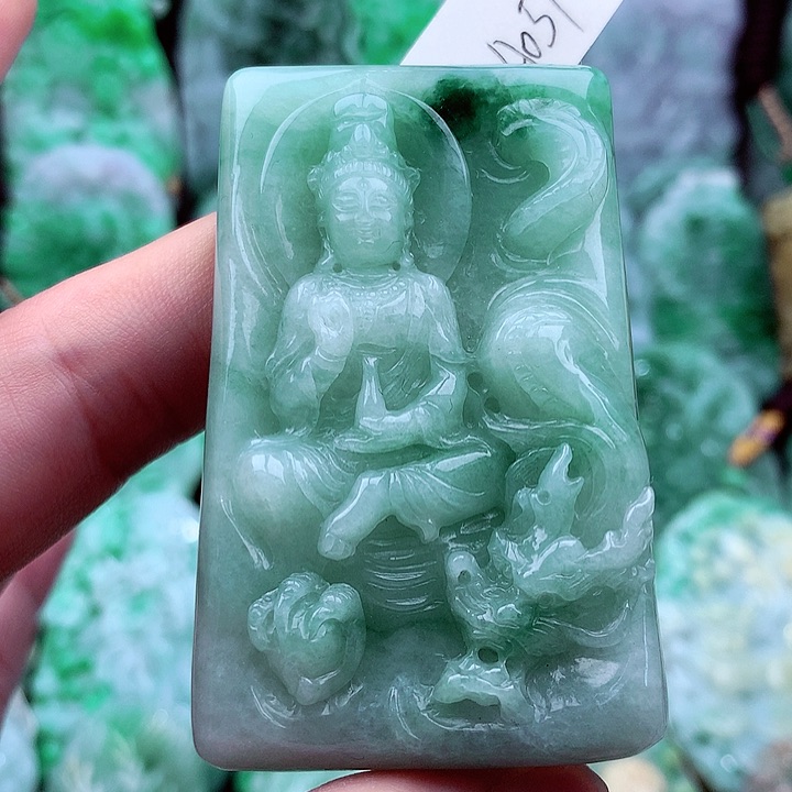 翡翠吊坠(不含链)未镶嵌