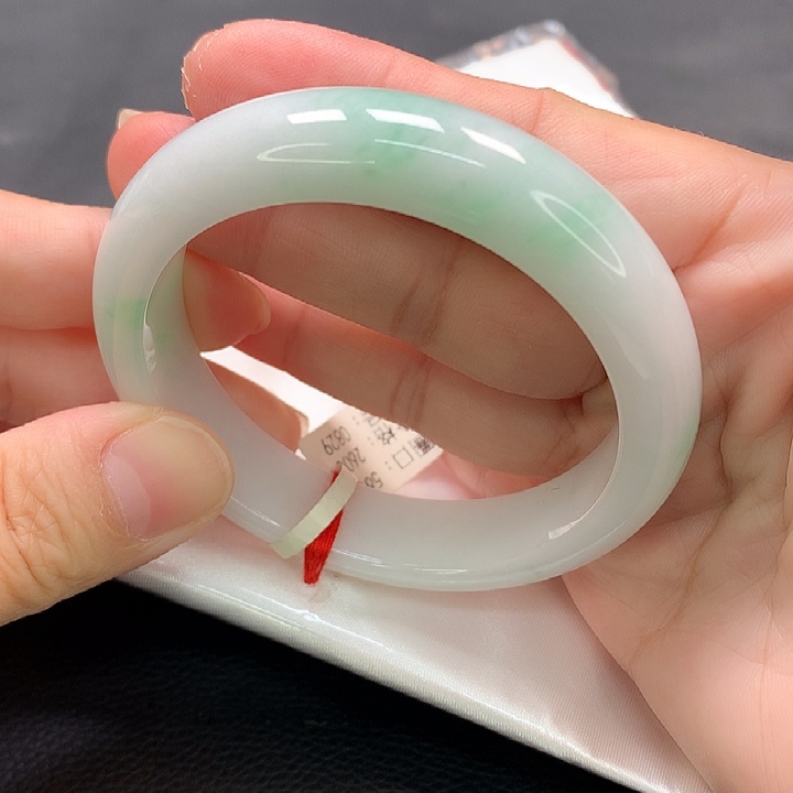 翡翠未镶嵌手镯手镯56