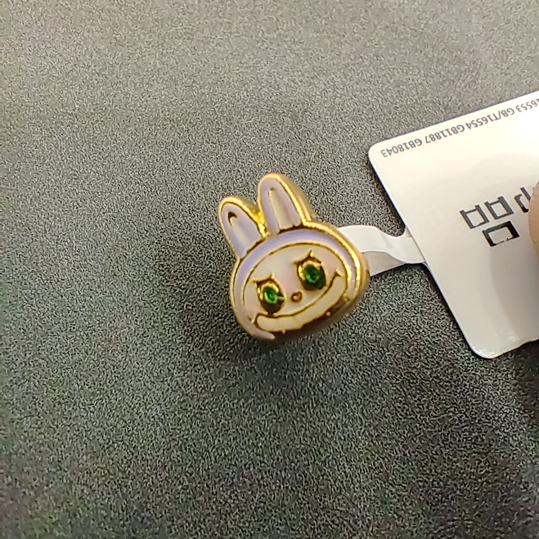 【莹莹专享】足金999投资金 紫玩偶 ZP 0.36 招财纳福