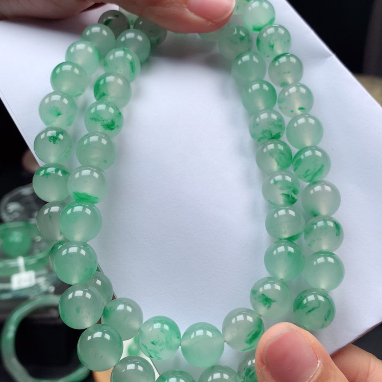 【闪购商品】颈饰未镶嵌石英质玉花***年