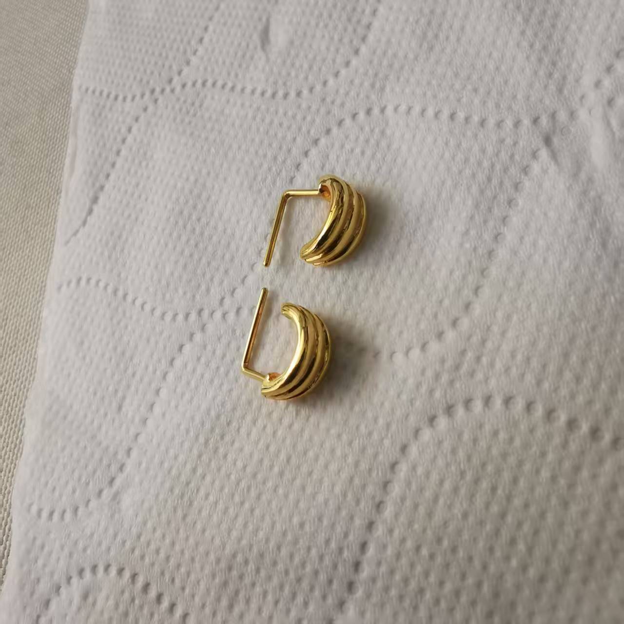 足金999时尚耳饰2.53g