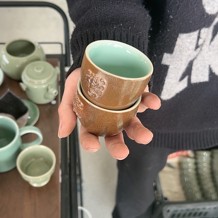 小米茶器龙泉青瓷