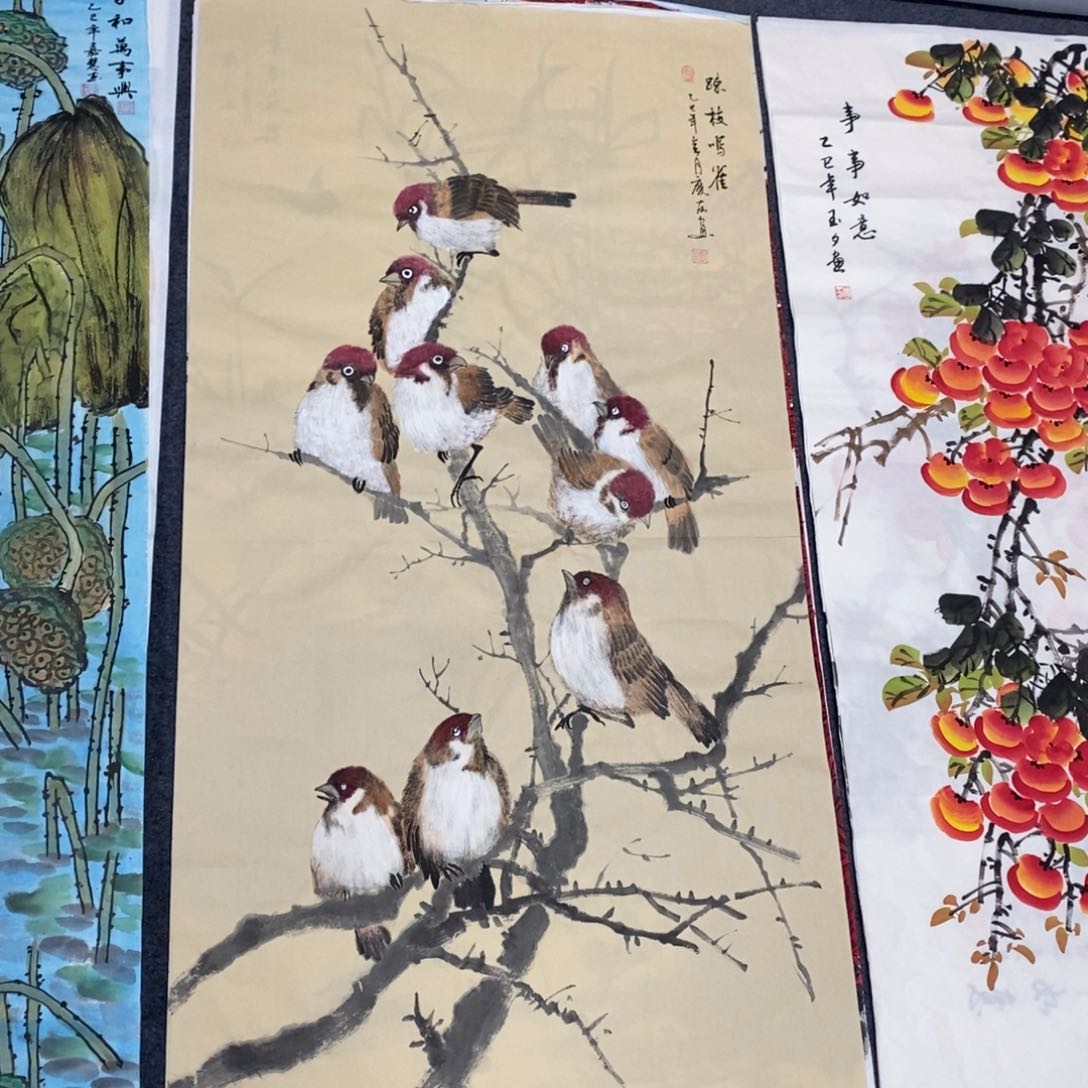 国画W*H尺寸140✖️70四尺精品手绘画