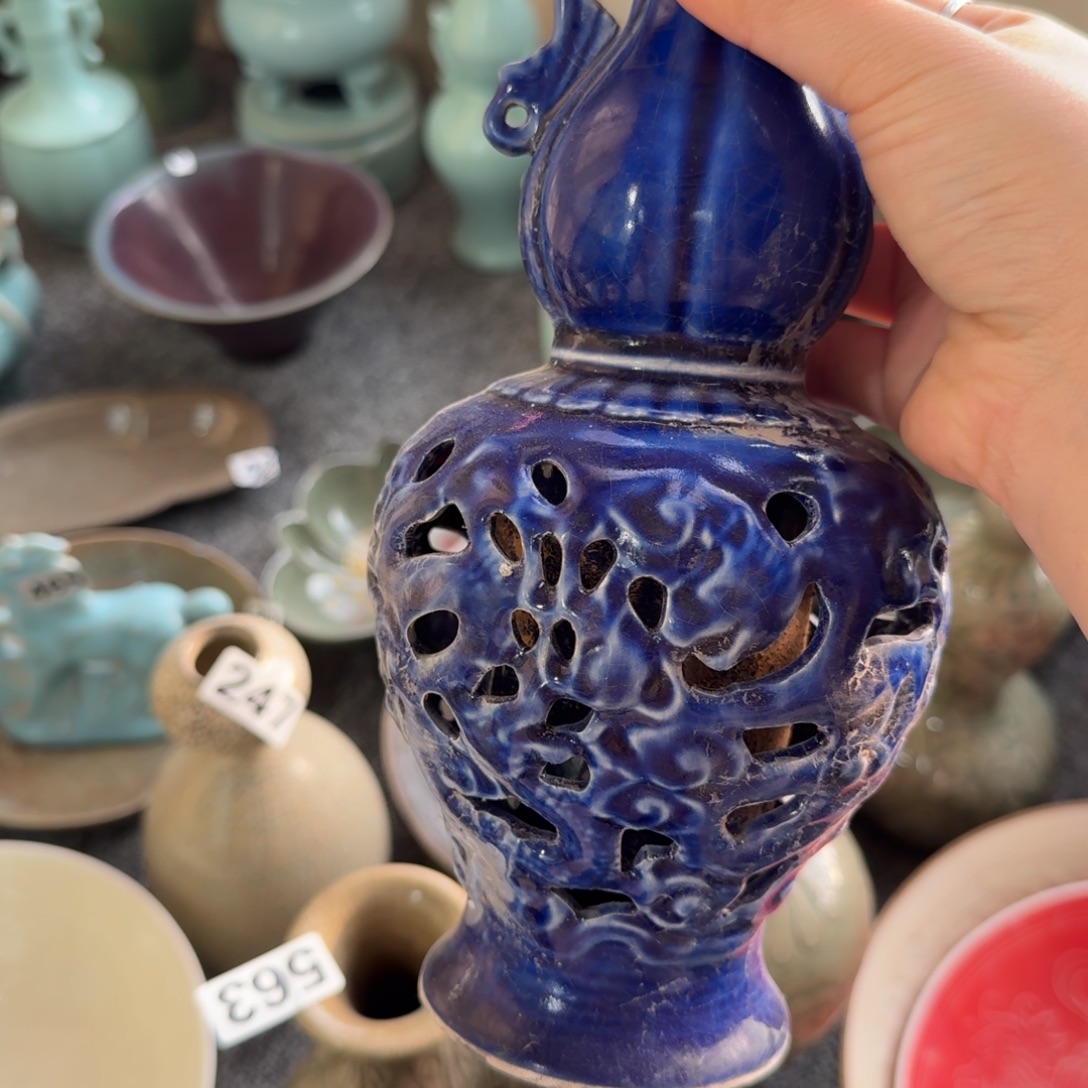 摆件柴窑哈哈哈哈